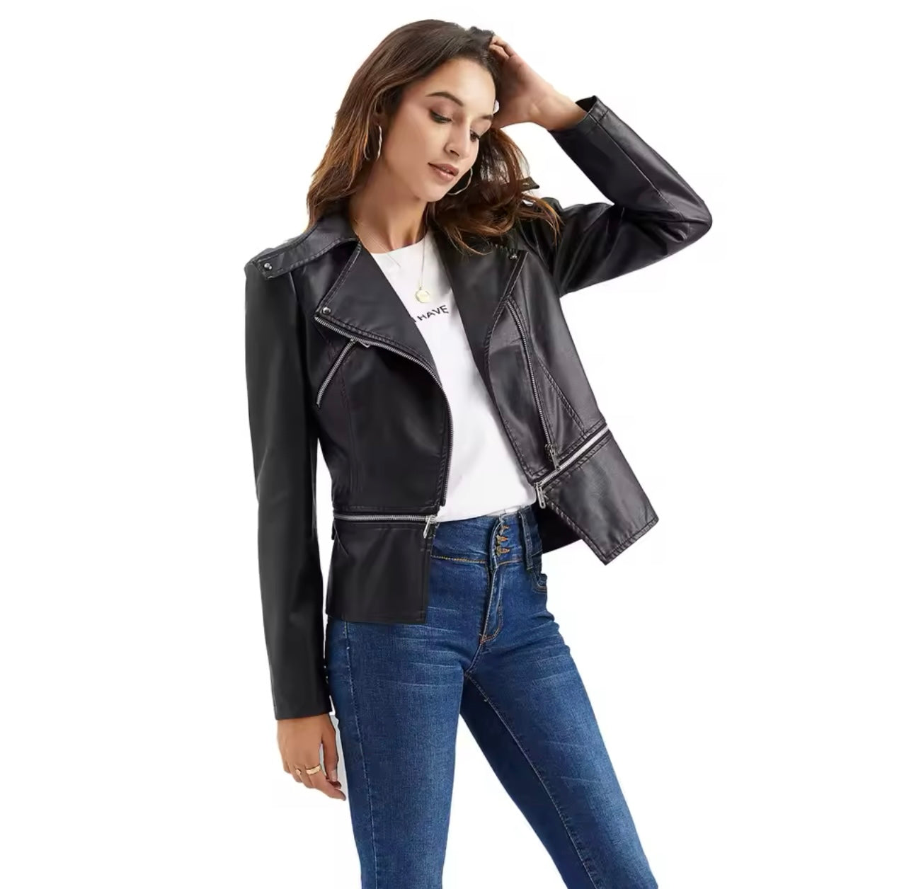Lederjacke Esther