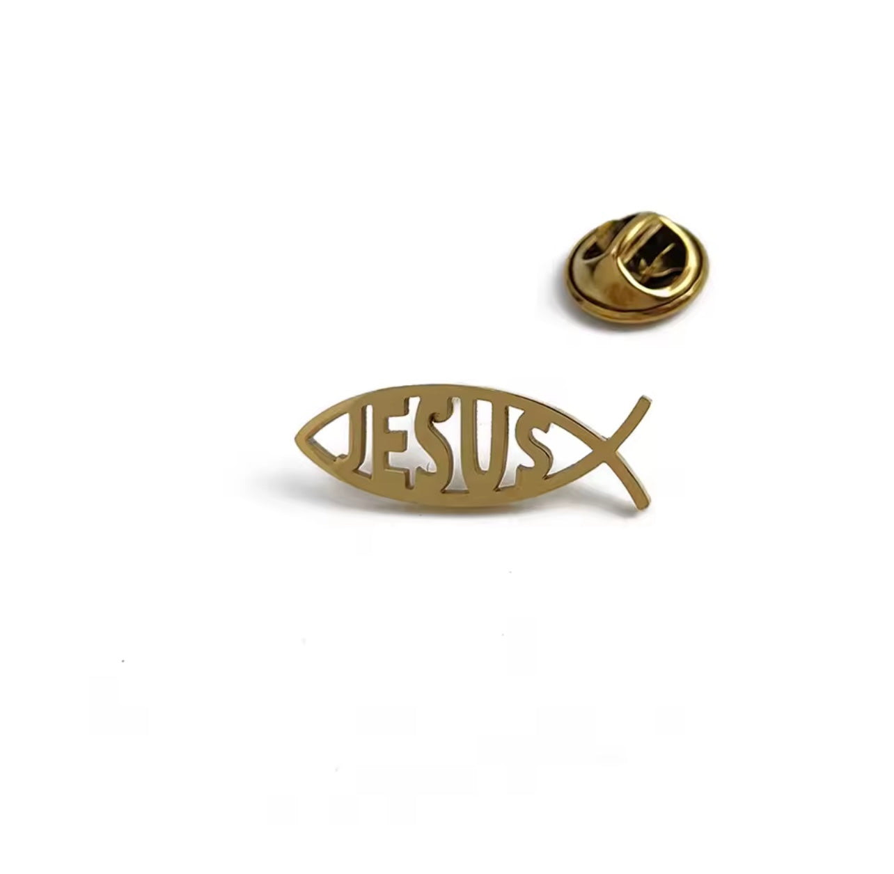 Brosche Jesus