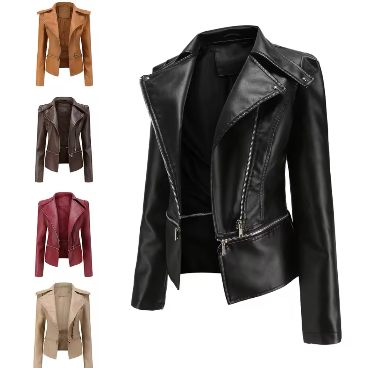 Lederjacke Esther