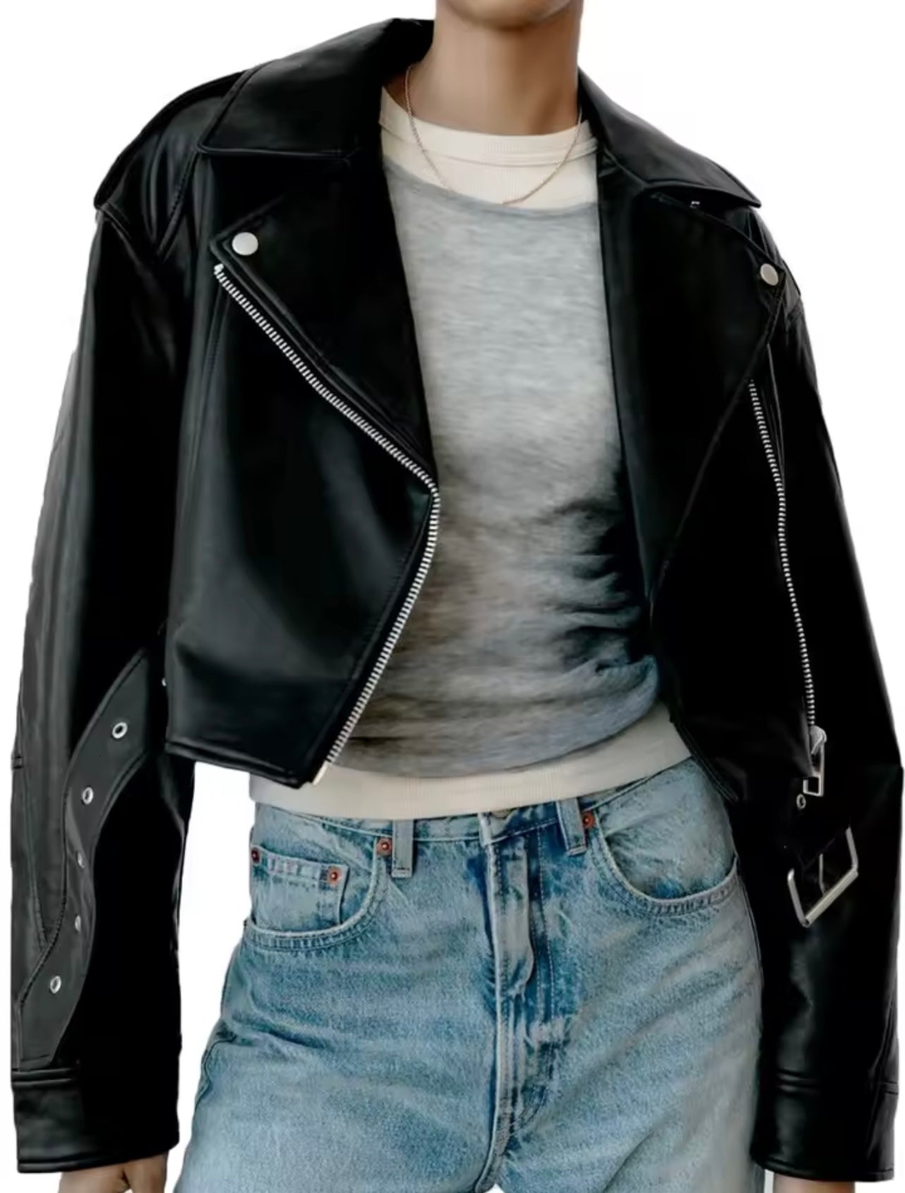 Lucie leather jacket