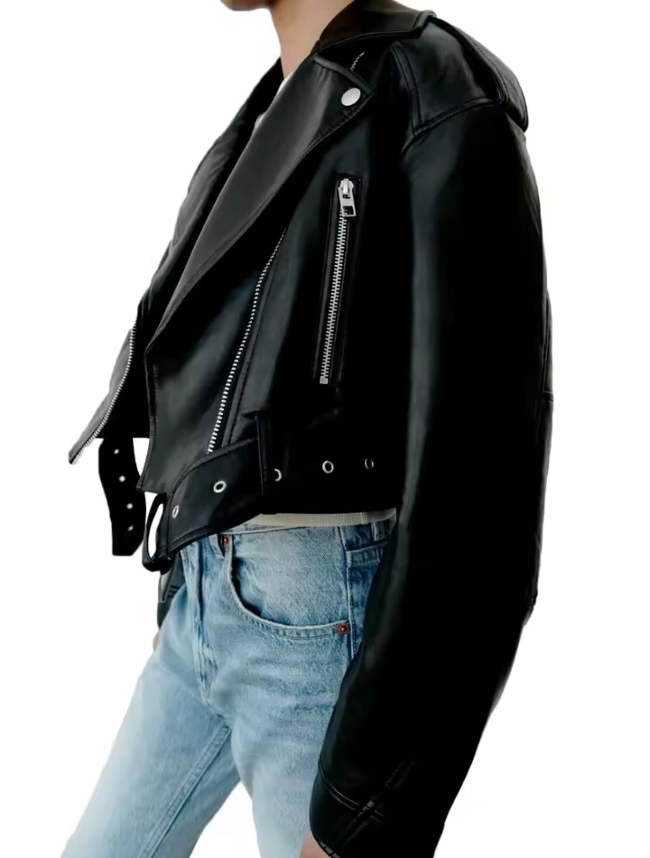 Lucie leather jacket