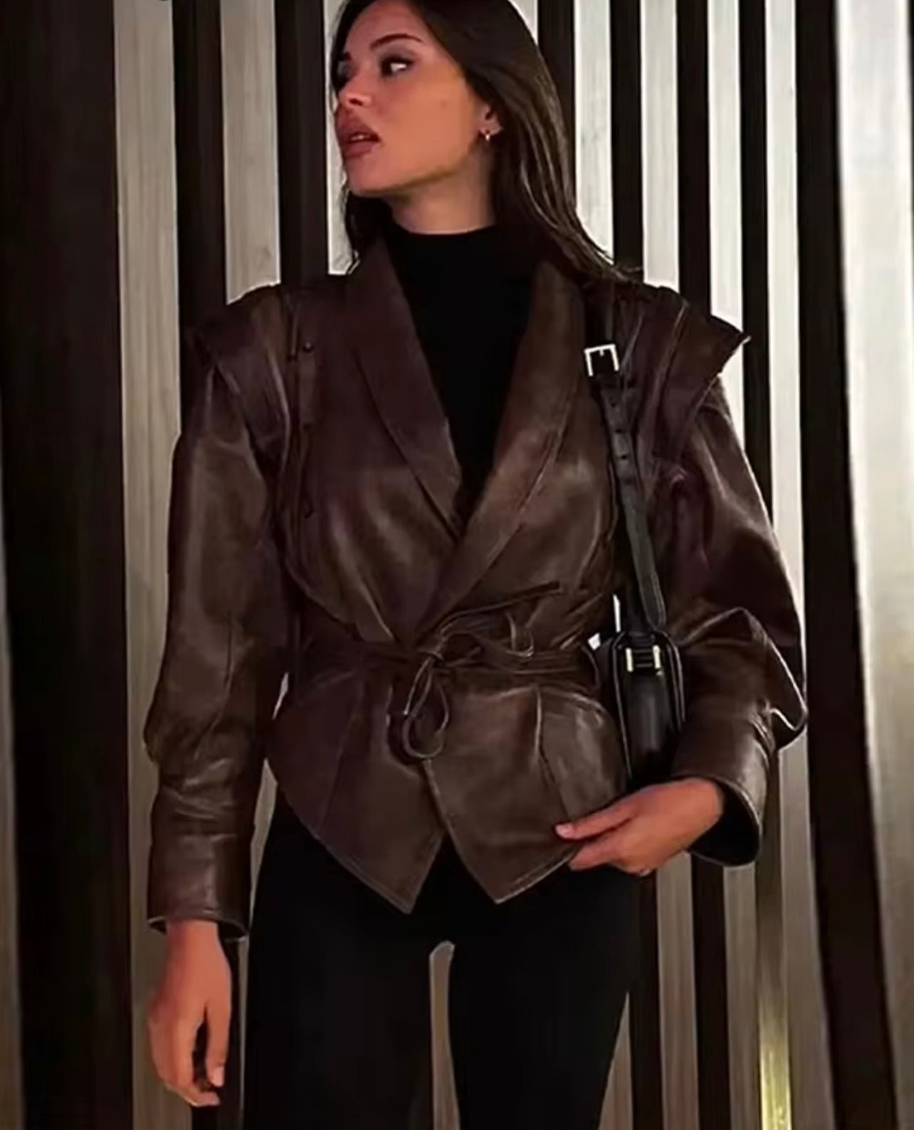 Susanna leather jacket